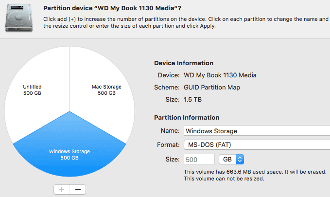 how to partition external hd