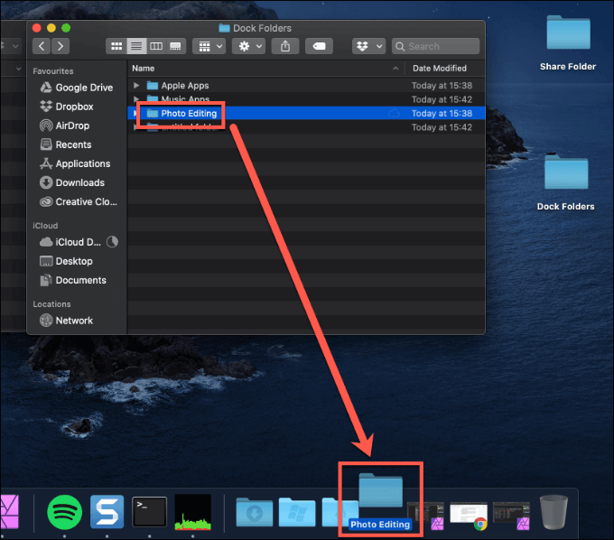 how do u create a folder on mac