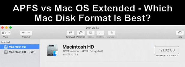 apple hard drive format file system