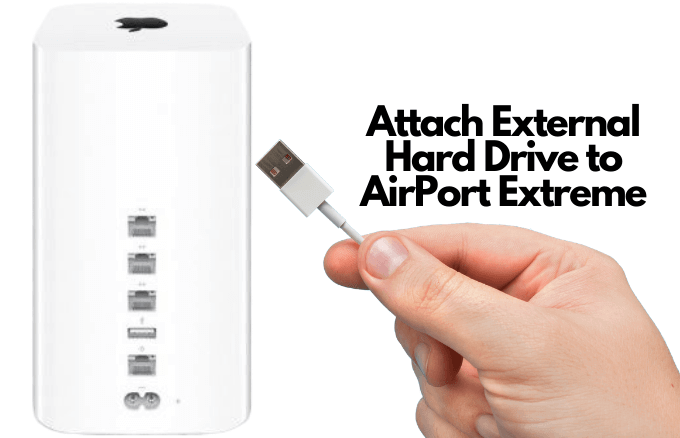 How to Attach an External USB Hard Drive to your AirPort Extreme