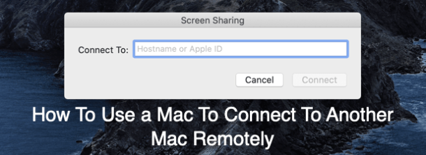 control mac remotely