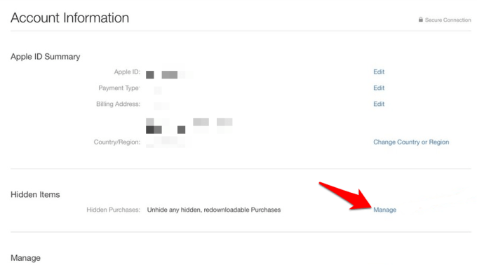 how to clear app store purchase history