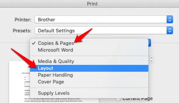 print double sided microsoft word mac