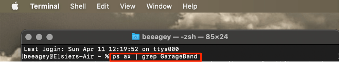 Mac Terminal Commands For Running Processes Gasprod