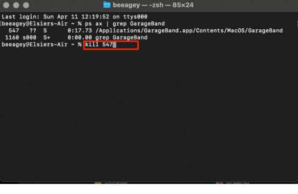 How to Kill a Process Using Terminal in macOS