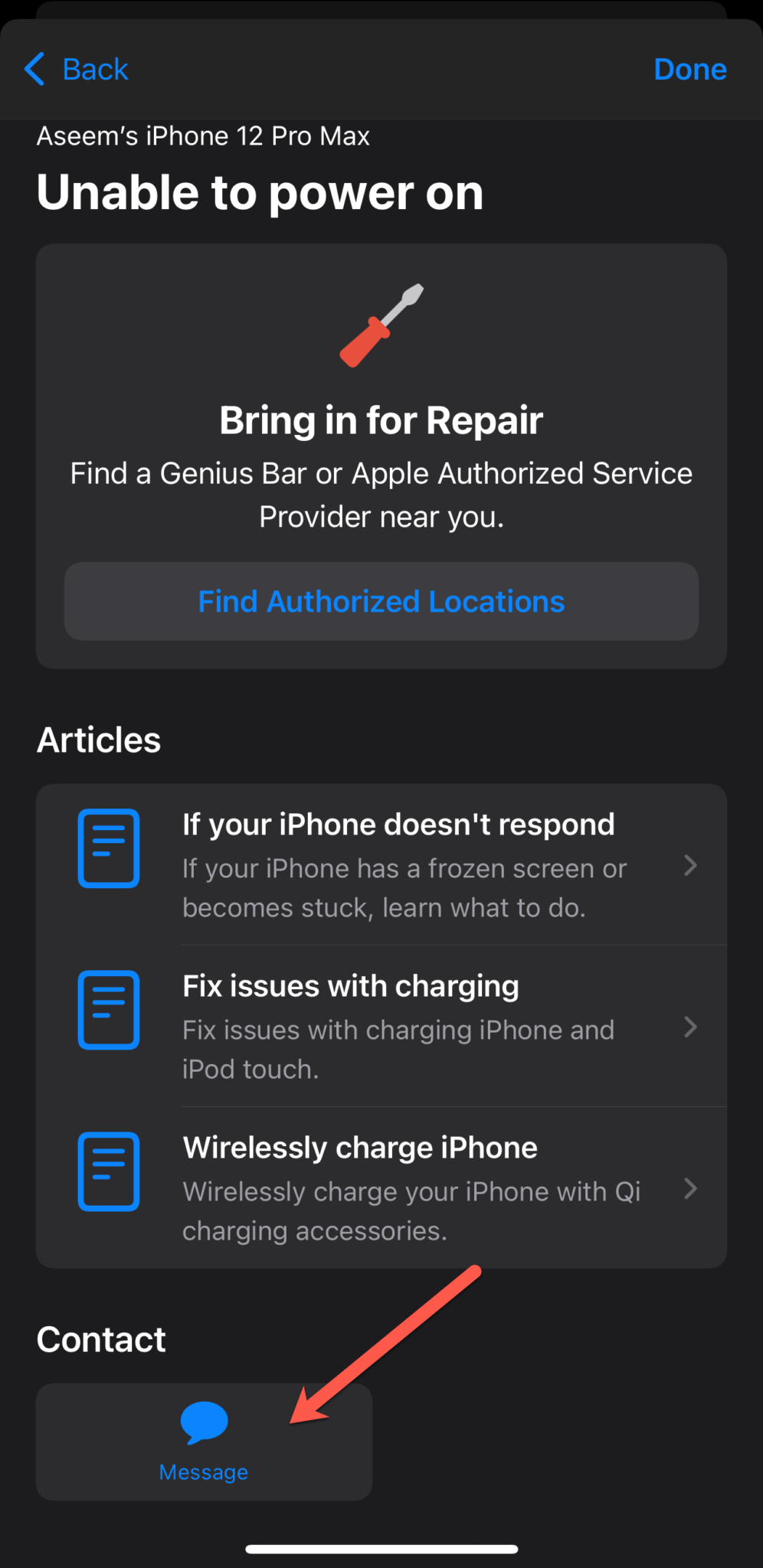 How to Chat with Apple Support Directly From Your iPhone