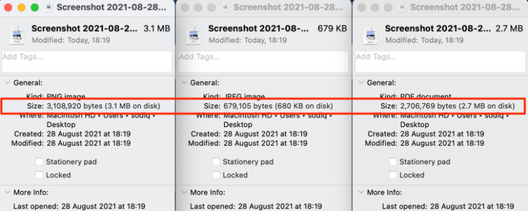 how to turn screenshot into pdf on mac