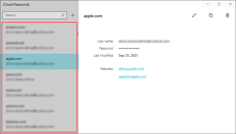 How To View And Manage ICloud Saved Passwords On Windows