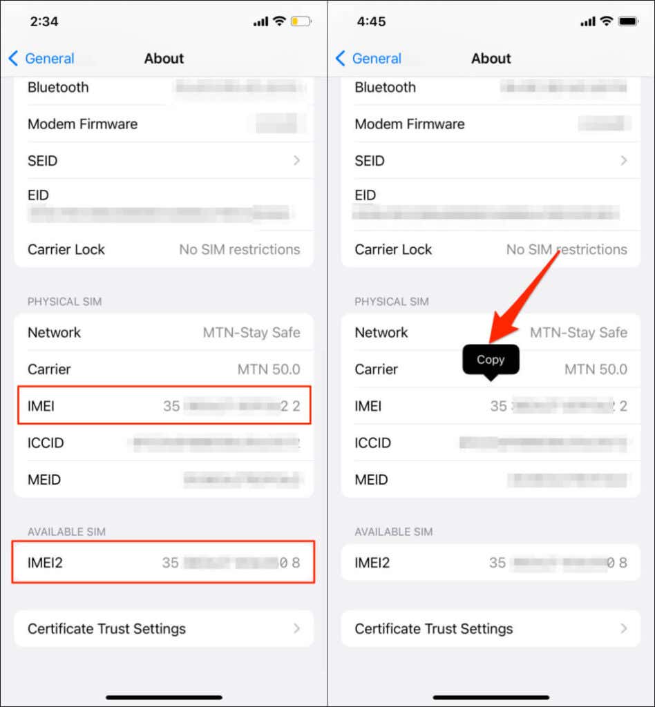 How To Find The Serial Number And IMEI On Your IPhone Or 54 OFF