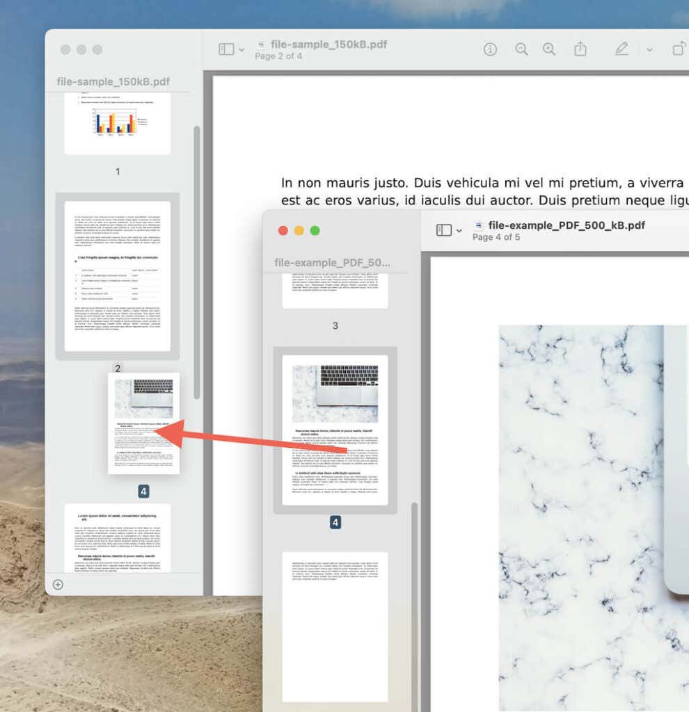 merge pdf in mac preview