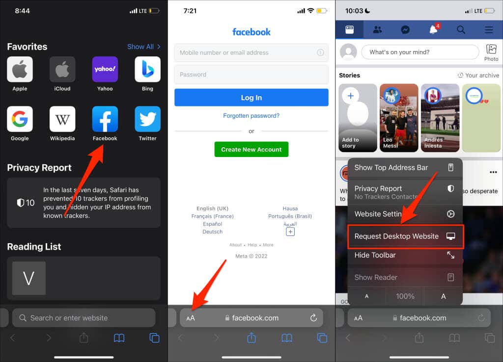 How to Open Facebook Desktop Version Website on Android & iPhone [Full PC  view Website on any Mobile] – TechApple