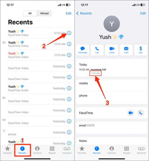 How to Check FaceTime Call Duration on iPhone and Mac