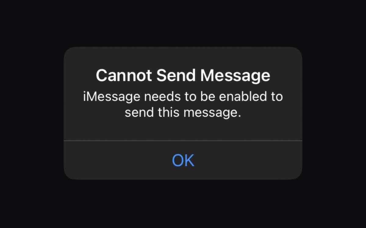 11 Ways To Fix IMessage Needs To Be Enabled Error On IPhone