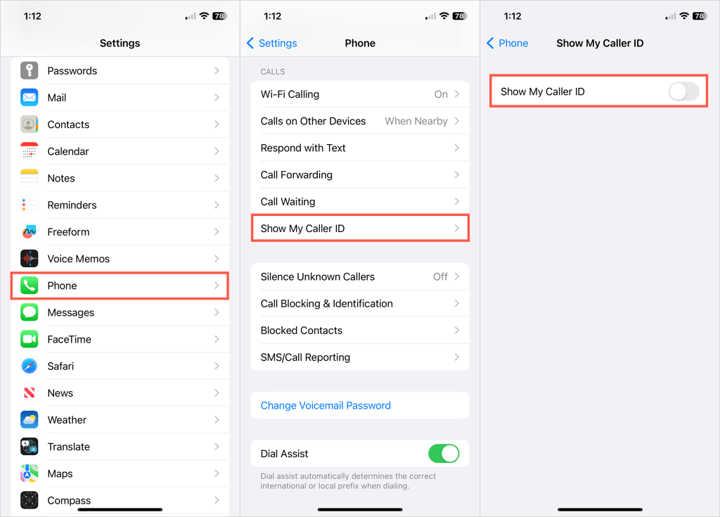 How To Hide Caller ID On IPhone