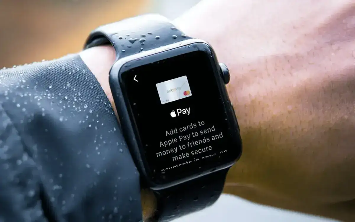 apple pay on an apple watch